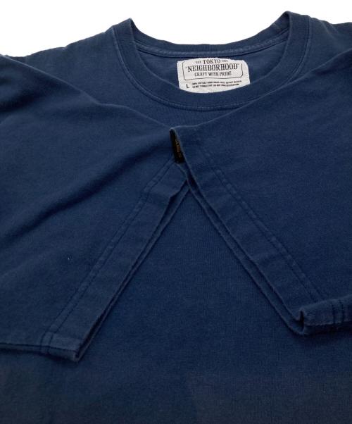 NEIGHBORHOOD（ネイバーフッド）NEIGHBORHOOD (ネイバーフッド) プリントTシャツ ネイビー サイズ:Lの古着・服飾アイテム