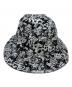 stussy（ステューシー）の古着「グラフィックバケットハット」｜ホワイト×ブラック