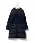 theory（セオリー）の古着「NURVE COMBO PUFFER ナーブ コンボ パッファー 01-9309614」｜ネイビー