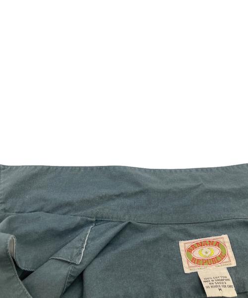 BANANA REPUBLIC（バナナリパブリック）BANANA REPUBLIC (バナナリパブリック) オープンカラーシャツ グリーン サイズ:Mの古着・服飾アイテム