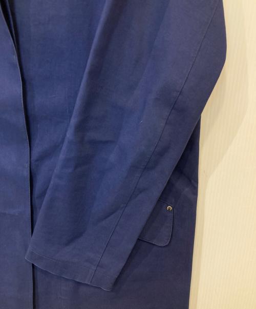 MACKINTOSH（マッキントッシュ）MACKINTOSH (マッキントッシュ) ゴム引きコート ネイビー サイズ:34の古着・服飾アイテム