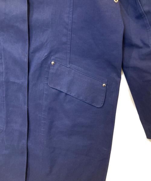 MACKINTOSH（マッキントッシュ）MACKINTOSH (マッキントッシュ) ゴム引きコート ネイビー サイズ:34の古着・服飾アイテム