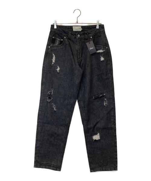 Dime（ダイム）Dime (ダイム) Secret Baggy Denim Pants シークレット バギー デニム パンツ ブラック サイズ:30の古着・服飾アイテム