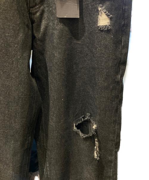 Dime（ダイム）Dime (ダイム) Secret Baggy Denim Pants シークレット バギー デニム パンツ ブラック サイズ:30の古着・服飾アイテム
