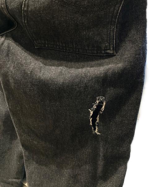 Dime（ダイム）Dime (ダイム) Secret Baggy Denim Pants シークレット バギー デニム パンツ ブラック サイズ:30の古着・服飾アイテム