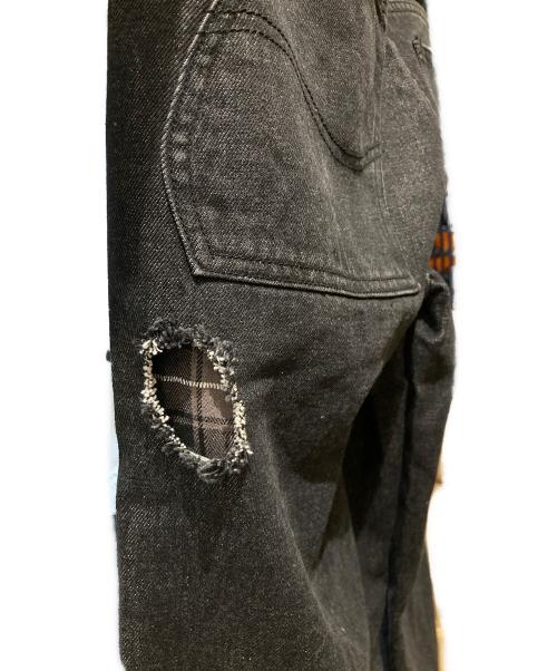 Dime（ダイム）Dime (ダイム) Secret Baggy Denim Pants シークレット バギー デニム パンツ ブラック サイズ:30の古着・服飾アイテム
