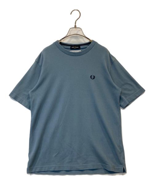 FRED PERRY（フレッドペリー）FRED PERRY (フレッドペリー) ワンポイントTシャツ FZ1923 ブルー サイズ:Mの古着・服飾アイテム