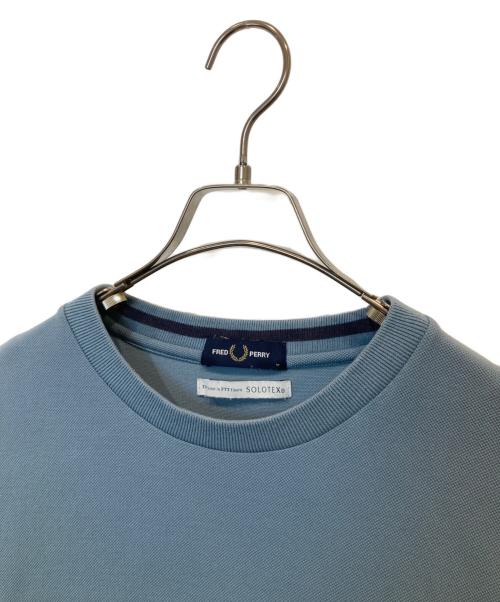 FRED PERRY（フレッドペリー）FRED PERRY (フレッドペリー) ワンポイントTシャツ FZ1923 ブルー サイズ:Mの古着・服飾アイテム