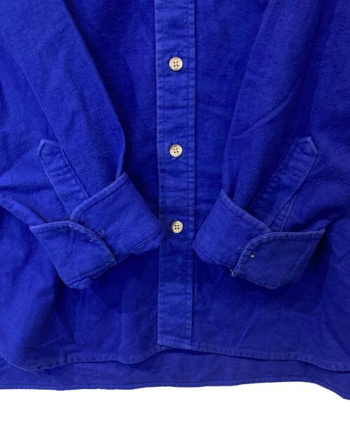 WOOLRICH（ウールリッチ）WOOLRICH (ウールリッチ) シャモアクロスシャツ ブルー サイズ:XXLの古着・服飾アイテム