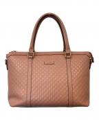 GUCCIグッチ）の古着「GGマイクログッチシマ2WAYショルダーバック 449656 498879」｜ピンク