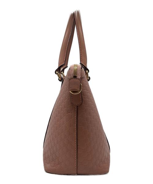 GUCCI（グッチ）GUCCI (グッチ) GGマイクログッチシマ2WAYショルダーバック 449656 498879 ピンクの古着・服飾アイテム