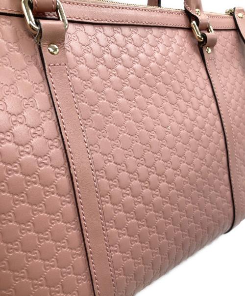 GUCCI（グッチ）GUCCI (グッチ) GGマイクログッチシマ2WAYショルダーバック 449656 498879 ピンクの古着・服飾アイテム