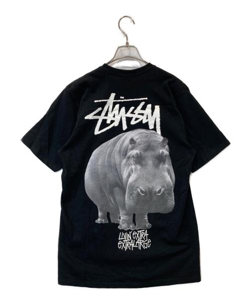 stussy（ステューシー）stussy (ステューシー) BIG HIPPO Tシャツ ブラック サイズ:Mの古着・服飾アイテム