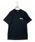 stussy（ステューシー）の古着「BIG HIPPO Tシャツ」｜ブラック
