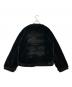 WE11DONE (ウェルダン) フェイクファージャケット ＷＤ-Ｆ58-20-131-Ｍ-ＷＨ ブラック サイズ:S：27000円