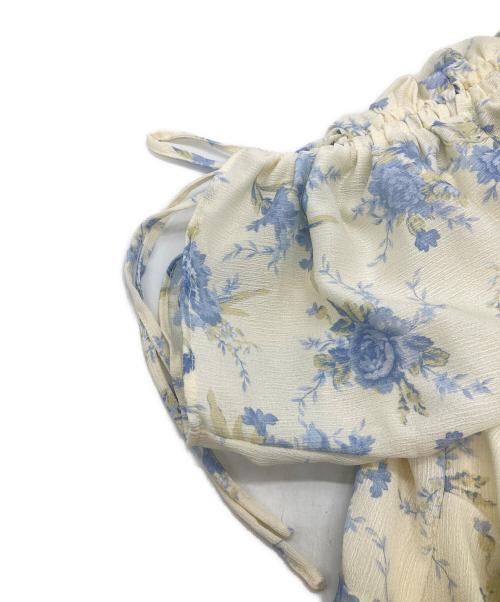 Snidel（スナイデル）Snidel (スナイデル) ROSEプリントワンピース SWFO261253 ベージュ サイズ:2の古着・服飾アイテム