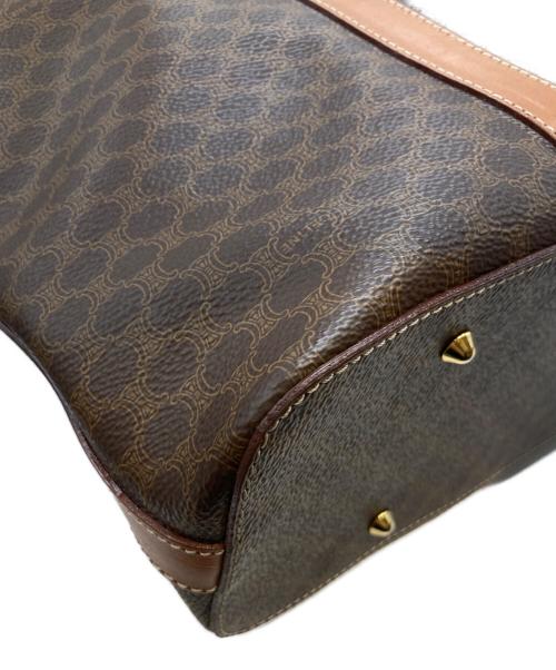 CELINE（セリーヌ）CELINE (セリーヌ) マカダム柄トートバッグ DM95 ブラウンの古着・服飾アイテム