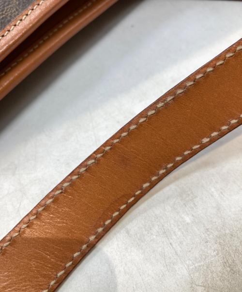 CELINE（セリーヌ）CELINE (セリーヌ) マカダム柄トートバッグ DM95 ブラウンの古着・服飾アイテム
