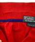 中古・古着 POLO RALPH LAUREN (ポロ・ラルフローレン) BIGポニーUSAロゴポロシャツ レッド サイズ:XS：6000円