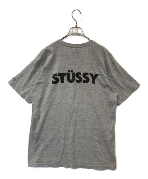 stussy（ステューシー）stussy (ステューシー) プリントTシャツ グレー サイズ:Mの古着・服飾アイテム