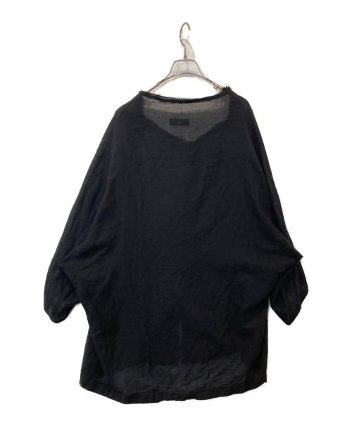 Y's（ワイズ）Y's (ワイズ) 襟カットオフコットンシャツ　YG-Y03-016 ブラック サイズ:2の古着・服飾アイテム