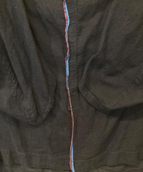 Y's（ワイズ）Y's (ワイズ) 襟カットオフコットンシャツ　YG-Y03-016 ブラック サイズ:2の古着・服飾アイテム