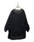 Y's (ワイズ) 襟カットオフコットンシャツ　YG-Y03-016 ブラック サイズ:2：8000円