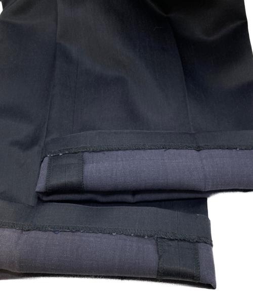 JIL SANDER（ジルサンダー）JIL SANDER (ジルサンダー) コットンシルクスラックス ネイビー サイズ:34の古着・服飾アイテム