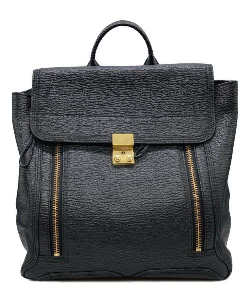 3.1 phillip lim（スリーワンフィリップリム）3.1 phillip lim (スリーワンフィリップリム) レザーリュック AR13-0291SKC ブラックの古着・服飾アイテム