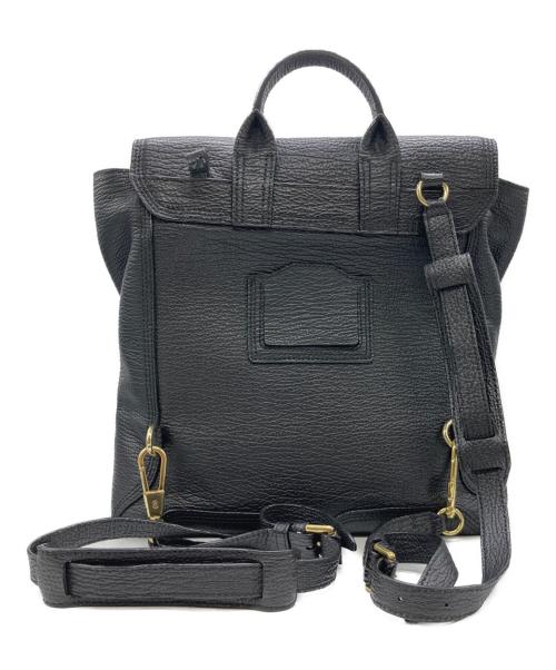 3.1 phillip lim（スリーワンフィリップリム）3.1 phillip lim (スリーワンフィリップリム) レザーリュック AR13-0291SKC ブラックの古着・服飾アイテム