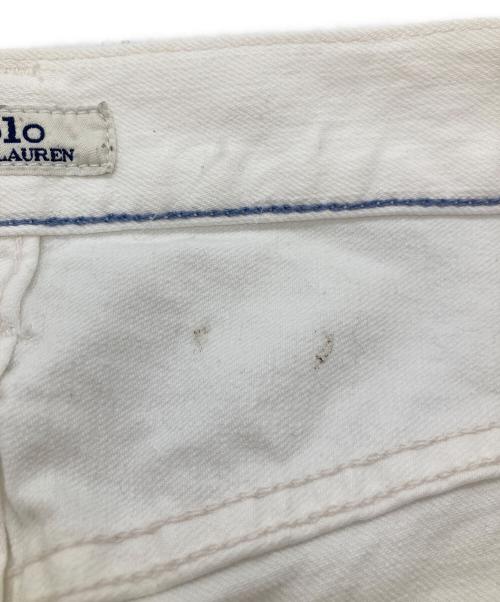 POLO RALPH LAUREN（ポロ・ラルフローレン）POLO RALPH LAUREN (ポロ・ラルフローレン) テーパードパンツ ホワイト サイズ:32×34の古着・服飾アイテム
