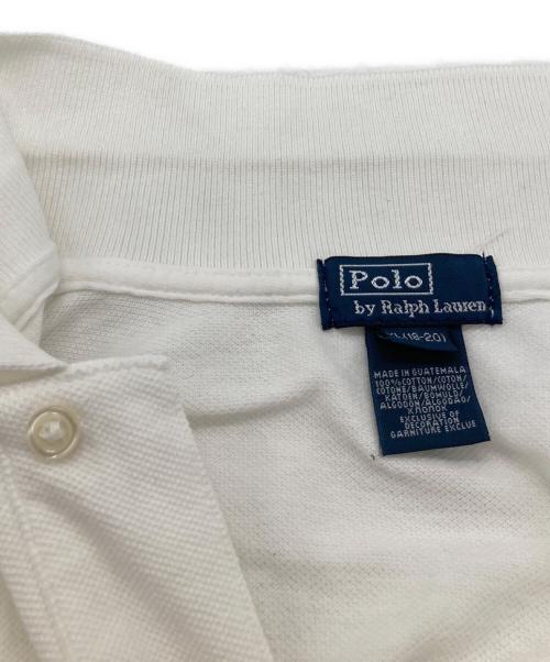 POLO RALPH LAUREN（ポロ・ラルフローレン）POLO RALPH LAUREN (ポロ・ラルフローレン) ポロシャツ ホワイト サイズ:XLの古着・服飾アイテム