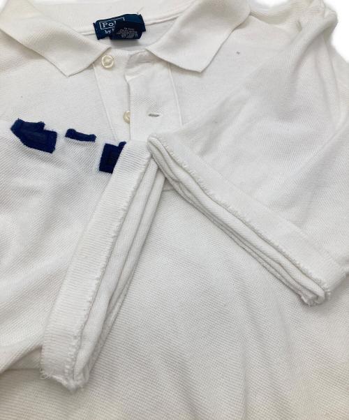POLO RALPH LAUREN（ポロ・ラルフローレン）POLO RALPH LAUREN (ポロ・ラルフローレン) ポロシャツ ホワイト サイズ:XLの古着・服飾アイテム