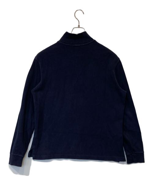 POLO RALPH LAUREN（ポロ・ラルフローレン）POLO RALPH LAUREN (ポロ・ラルフローレン) ハーフジップニット ネイビー サイズ:Mの古着・服飾アイテム