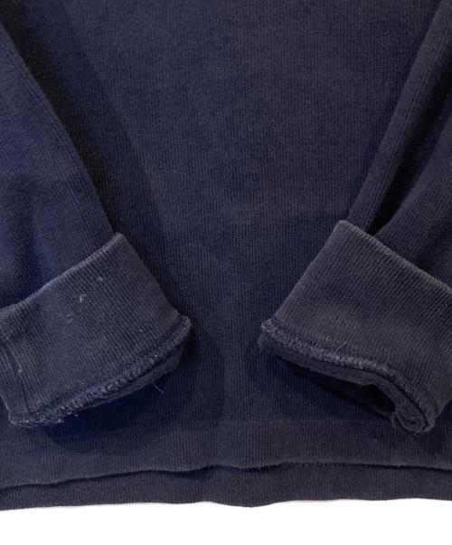 POLO RALPH LAUREN（ポロ・ラルフローレン）POLO RALPH LAUREN (ポロ・ラルフローレン) ハーフジップニット ネイビー サイズ:Mの古着・服飾アイテム