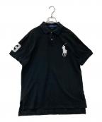 POLO RALPH LAURENポロ・ラルフローレン）の古着「ポロシャツ」｜ブラック