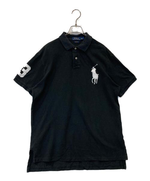 POLO RALPH LAUREN（ポロ・ラルフローレン）POLO RALPH LAUREN (ポロ・ラルフローレン) ポロシャツ ブラック サイズ:Lの古着・服飾アイテム