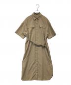 UNTITLEDアンタイトル）の古着「ロングシャツ 153-54401」｜ベージュ