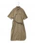 UNTITLED（アンタイトル）の古着「ロングシャツ 153-54401」｜ベージュ