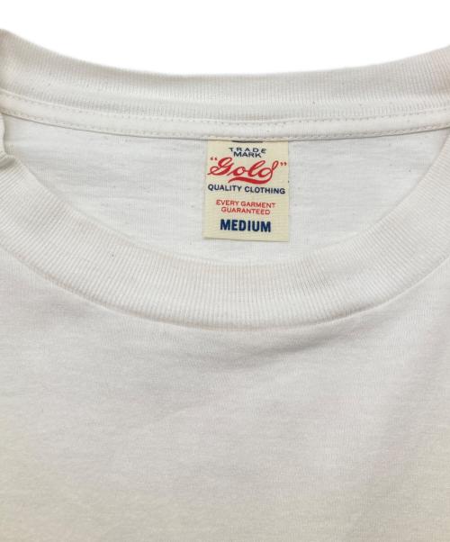 gold（ゴールド）GOLD (ゴールド) Tシャツ　GL79310 ホワイト サイズ:Mの古着・服飾アイテム