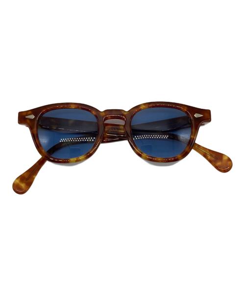 julius tart optical（ジュリアス タート オプティカル）JULIUS TART OPTICAL (ジュリアス タート オプティカル) サングラス　PL-009F ブラウン サイズ:42/22の古着・服飾アイテム