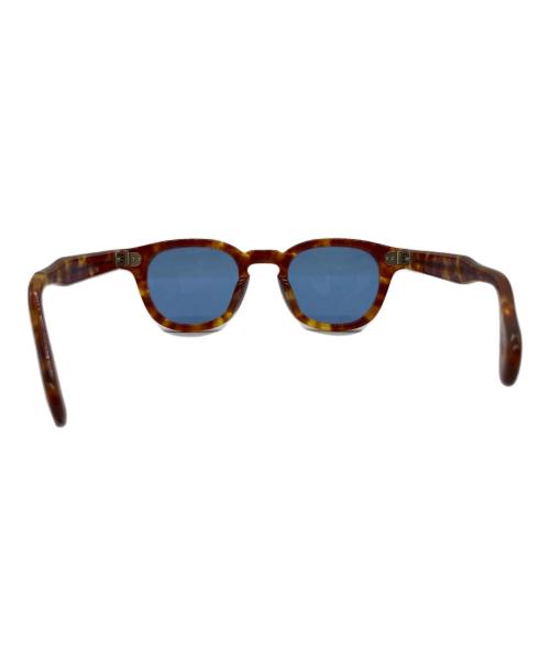 julius tart optical（ジュリアス タート オプティカル）JULIUS TART OPTICAL (ジュリアス タート オプティカル) サングラス　PL-009F ブラウン サイズ:42/22の古着・服飾アイテム