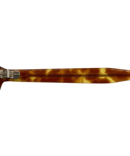 julius tart optical（ジュリアス タート オプティカル）JULIUS TART OPTICAL (ジュリアス タート オプティカル) サングラス　PL-009F ブラウン サイズ:42/22の古着・服飾アイテム