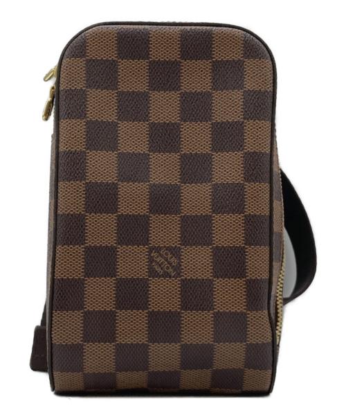 LOUIS VUITTON（ルイ ヴィトン）LOUIS VUITTON (ルイ ヴィトン) ボディーバッグ ダミエ ジェロニモス N51994 CA0014 ブラウンの古着・服飾アイテム