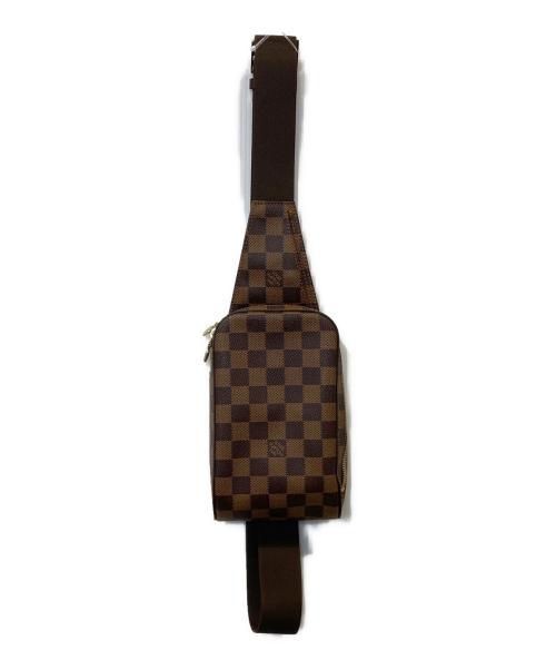 LOUIS VUITTON（ルイ ヴィトン）LOUIS VUITTON (ルイ ヴィトン) ボディーバッグ ダミエ ジェロニモス N51994 CA0014 ブラウンの古着・服飾アイテム