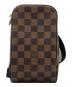 LOUIS VUITTON（ルイ ヴィトン）の古着「ボディーバッグ ダミエ ジェロニモス N51994 CA0014」｜ブラウン