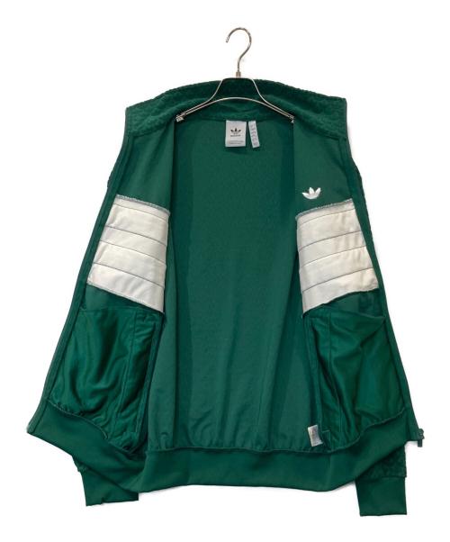 adidas（アディダス）adidas (アディダス) モノグラム トラックトップ　JD0696 グリーン サイズ:Lの古着・服飾アイテム