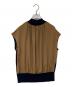 BRAHMIN（ブラーミン）の古着「14G High Neck Blouse B90412」｜ブラウン