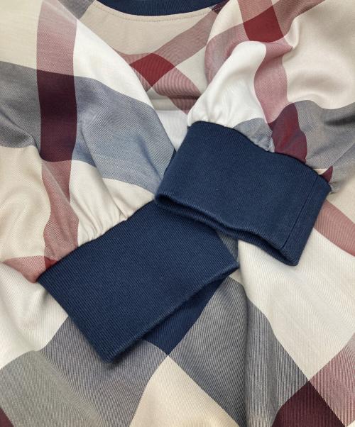 BLUE LABEL CRESTBRIDGE（ブルーレーベルクレストブリッジ）BLUE LABEL CRESTBRIDGE (ブルーレーベルクレストブリッジ) 長袖ブラウス 55M04-335-42 ベージュ サイズ:38の古着・服飾アイテム