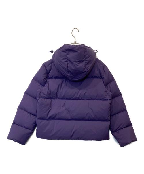 LACOSTE（ラコステ）LACOSTE　 (ラコステ) ウィメンズショートダウンジャケット　BF7391 パープル サイズ:38の古着・服飾アイテム